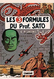 Postcard Les trois formules du Professeur Sato