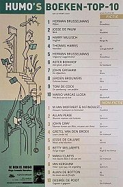 HUMO's Boeken - top - 10