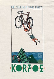 T-shirt De vliegende fiets (M)