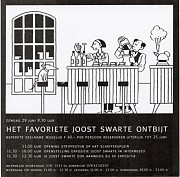 Uitnodiging Het favoriete Joost Swarte Ontbijt
