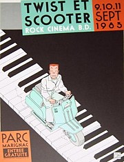 Twist et scooter (1983 plakaffiche)