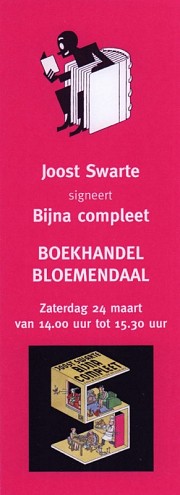Joost Swarte signeert Bijna compleet