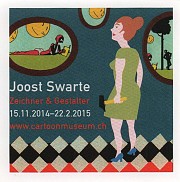 Sticker Joost Swarte Zeichner & Gestalter 15.11.2014-22.2.2015