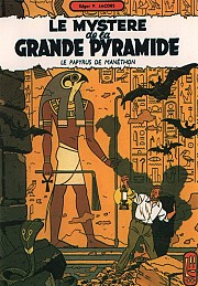 Postcard Le mystère de la grande pyramide T1
